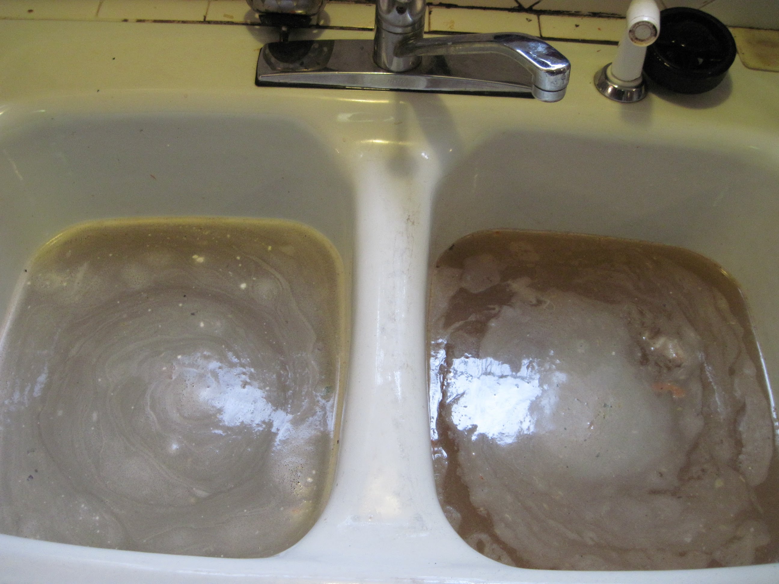 broken sink