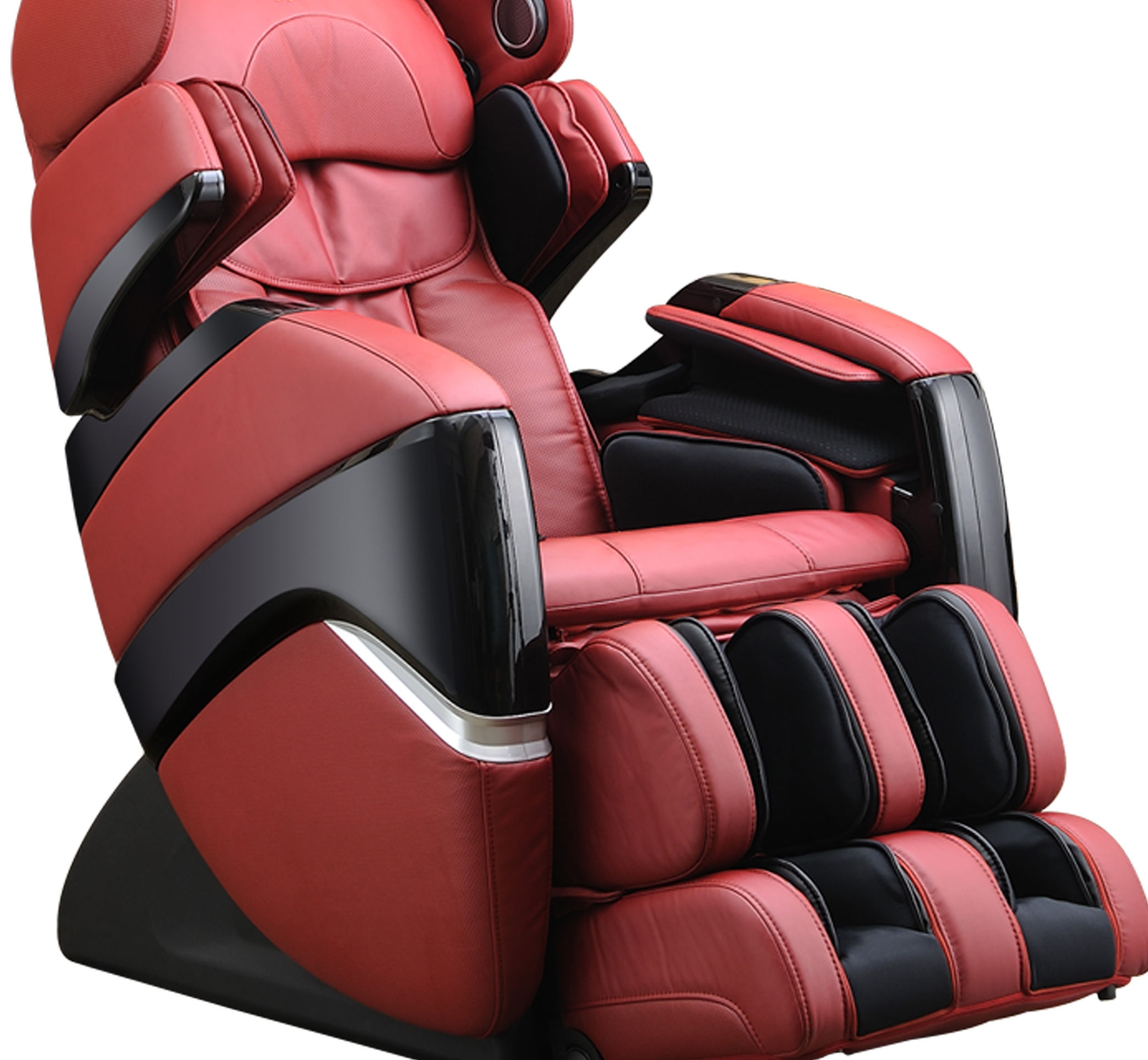 red massage chair